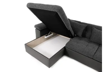 Vekerum Bäddsoffa - Röd/Svart - Möbler - Soffa - Bäddsoffa