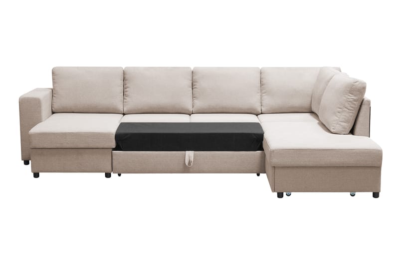 Verona U-Bäddsoffa Höger - Beige - Möbler - Soffa - Bäddsoffa