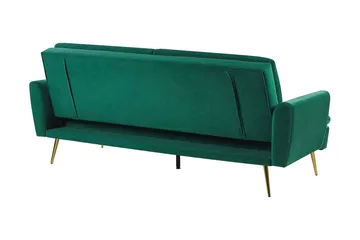 Vettre 3-sits Bäddsoffa - Sammet/Mörkgrön - Möbler - Soffa - Bäddsoffa