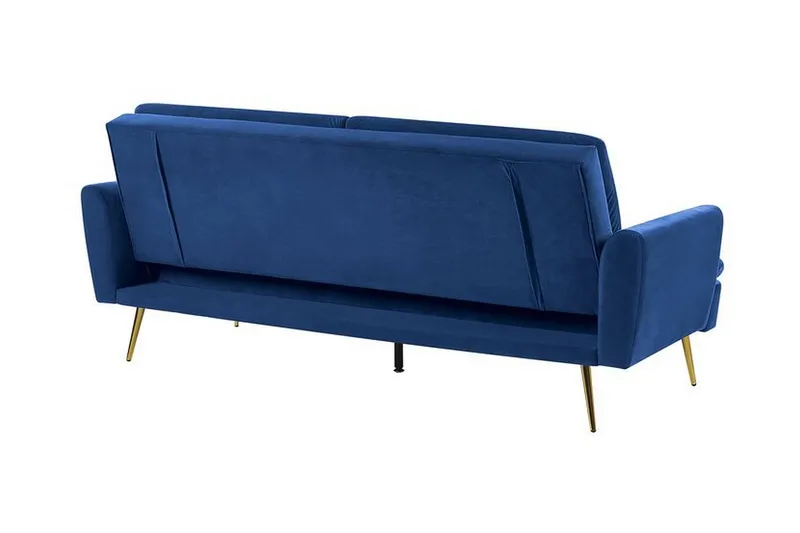 Vettre 3-sits Bäddsoffa - Sammet/Marinblå - Möbler - Soffa - Bäddsoffa