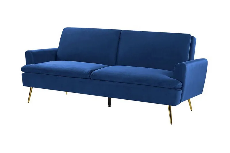 Vettre 3-sits Bäddsoffa - Sammet/Marinblå - Möbler - Soffa - Bäddsoffa