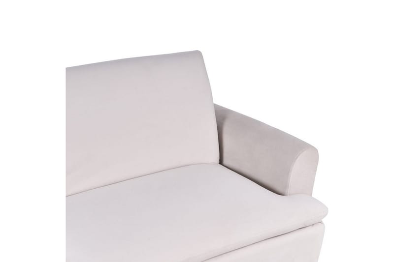 Vettre 3-sits Rektangulär Längsbäddad Bäddsoffa 110x180 cm i Sammet - Beige - Möbler - Soffa - Bäddsoffa