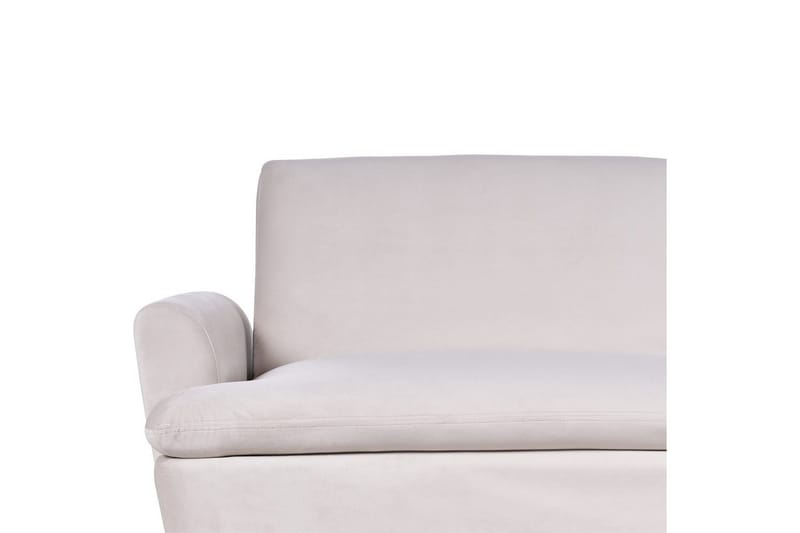 Vettre 3-sits Rektangulär Längsbäddad Bäddsoffa 110x180 cm i Sammet - Beige - Möbler - Soffa - Bäddsoffa