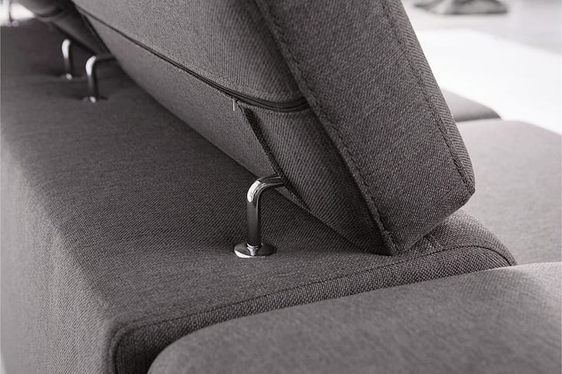 View Bäddsoffa 3-sits med Schäslong Vänster - Ljusgrå - Möbler - Soffa - Bäddsoffa