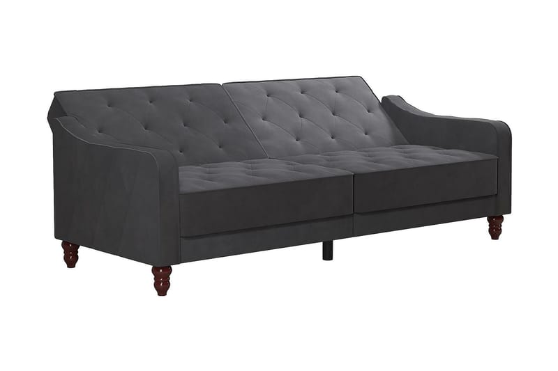 Vintage Tufted 2-sits Bäddsoffa Grå - Novogratz - Möbler - Soffa - Bäddsoffa