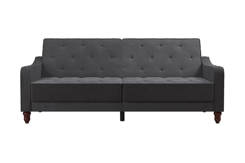 Vintage Tufted 2-sits Bäddsoffa Grå - Novogratz - Möbler - Soffa - Bäddsoffa