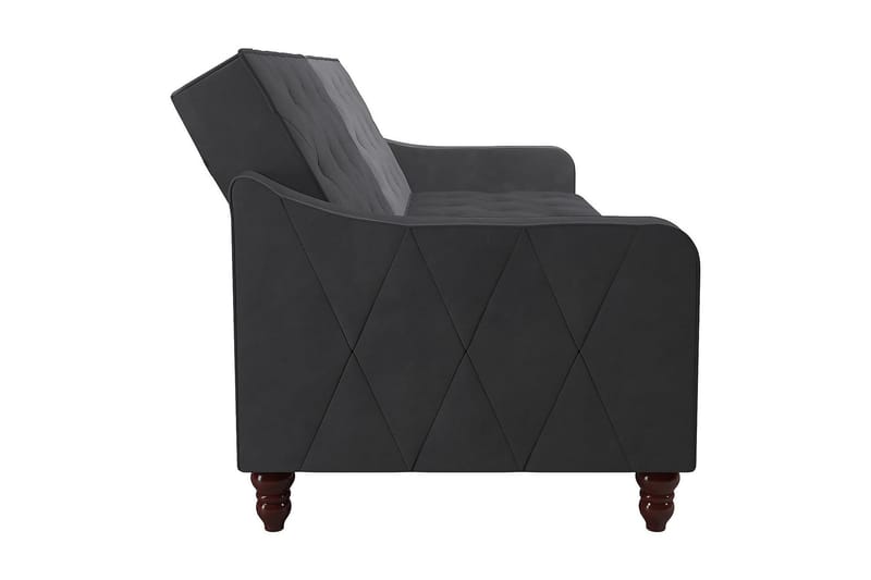 Vintage Tufted 2-sits Bäddsoffa Grå - Novogratz - Möbler - Soffa - Bäddsoffa