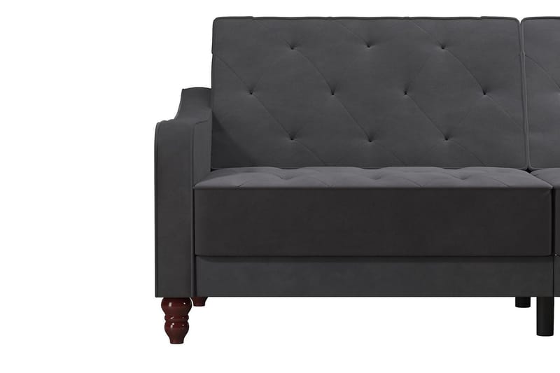 Vintage Tufted 2-sits Bäddsoffa Grå - Novogratz - Möbler - Soffa - Bäddsoffa