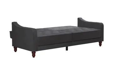 Vintage Tufted 2-sits Bäddsoffa Grå - Novogratz - Möbler - Soffa - Bäddsoffa