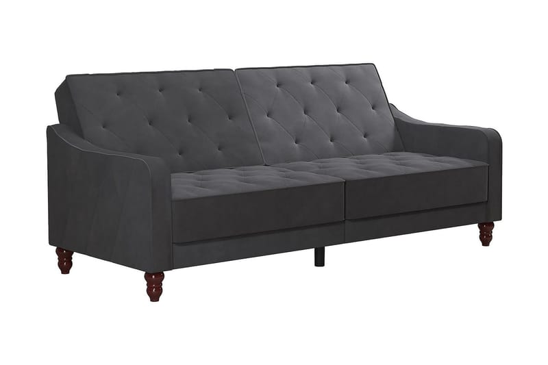 Vintage Tufted 2-sits Bäddsoffa Grå - Novogratz - Möbler - Soffa - Bäddsoffa