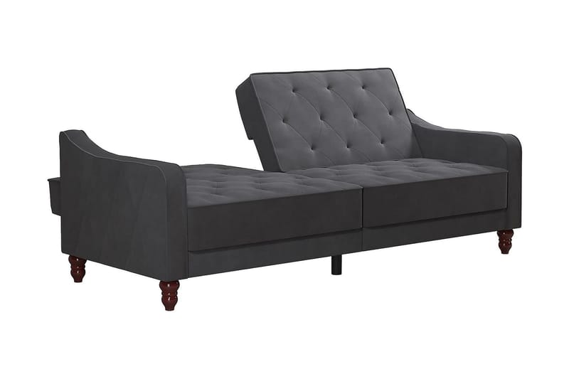 Vintage Tufted 2-sits Bäddsoffa Grå - Novogratz - Möbler - Soffa - Bäddsoffa
