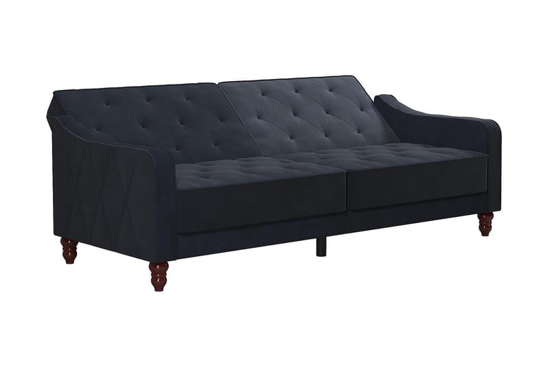 Vintage Tufted 2-sits Bäddsoffa Marinblå - Novogratz - Möbler - Soffa - Bäddsoffa