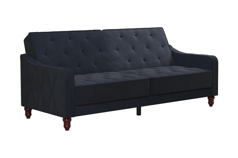 Vintage Tufted 2-sits Bäddsoffa Marinblå - Novogratz - Möbler - Soffa - Bäddsoffa