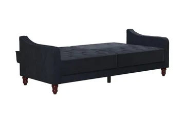 Vintage Tufted 2-sits Bäddsoffa Marinblå - Novogratz - Möbler - Soffa - Bäddsoffa