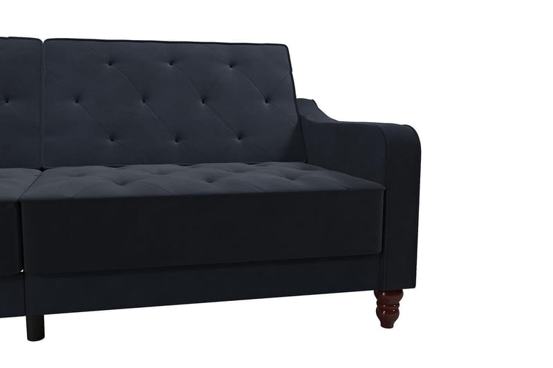 Vintage Tufted 2-sits Bäddsoffa Marinblå - Novogratz - Möbler - Soffa - Bäddsoffa