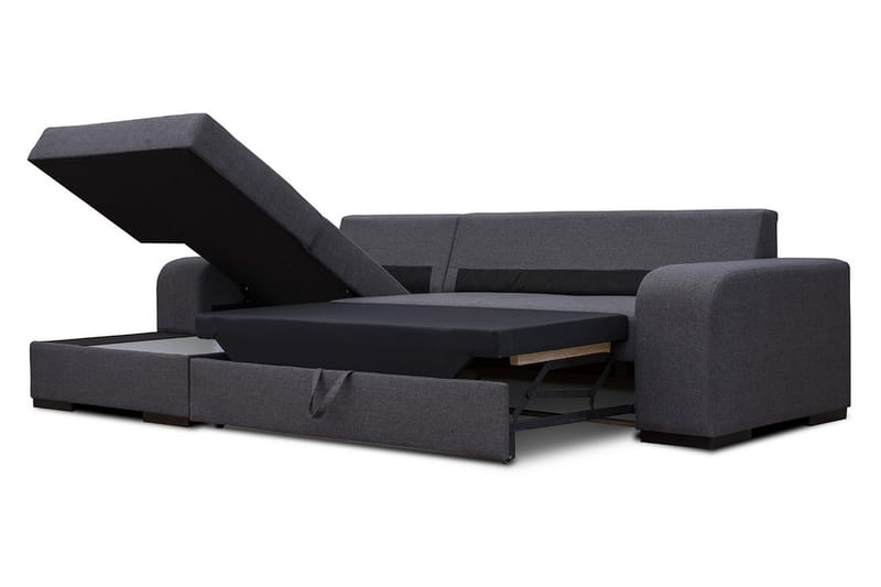 Virago Divanbäddsoffa 285x165x90 cm - Grå - Möbler - Soffa - Bäddsoffa