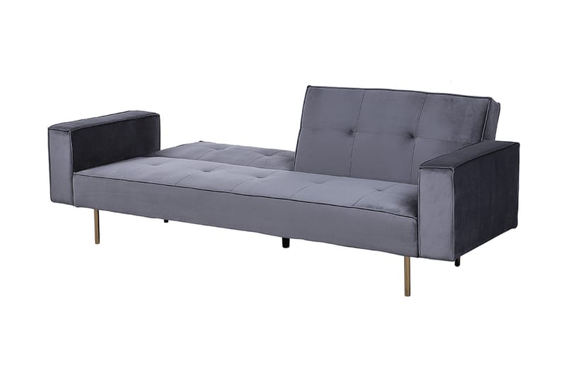 Visnes Bäddsoffa 218 cm - Grå - Möbler - Soffa - Bäddsoffa