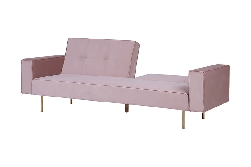 Visnes Bäddsoffa 218 cm - Rosa - Möbler - Soffa - Bäddsoffa
