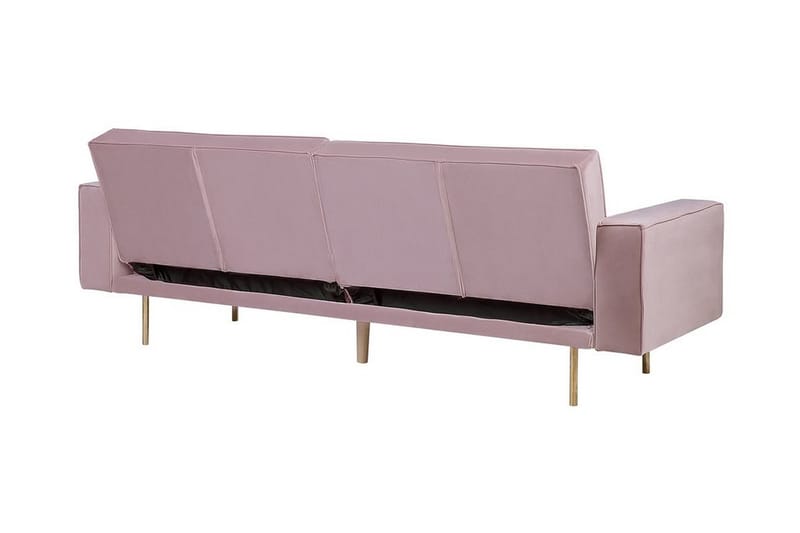 Visnes Bäddsoffa 218 cm - Rosa - Möbler - Soffa - Bäddsoffa
