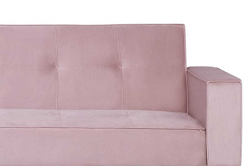 Visnes Bäddsoffa 218 cm - Rosa - Möbler - Soffa - Bäddsoffa