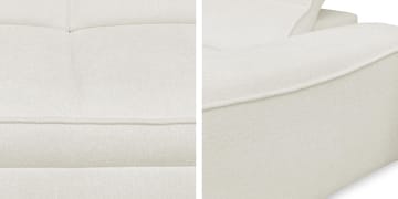 Vitoran 3-sits Bäddsoffa med Divan Vänstervänd - Ljusgrå - Möbler - Soffa - Bäddsoffa