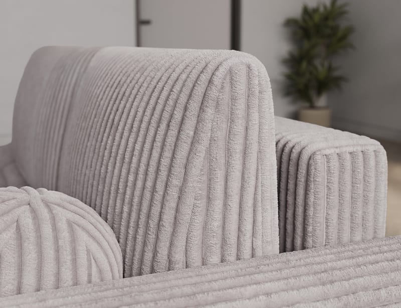 Vittario 3-sits Bubblig Bäddsoffa med Divan och förvaring Höger - Modullo 03 - Möbler - Soffa - Bäddsoffa