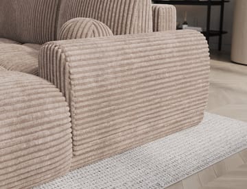 Vittario 3-sits Bubblig Bäddsoffa med Divan och förvaring Höger - Modullo 20 - Möbler - Soffa - Bäddsoffa