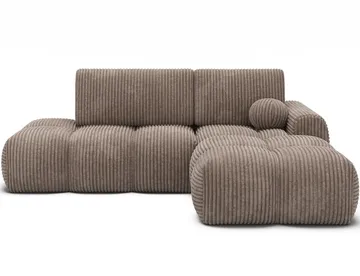 Vittario 3-sits Bubblig Bäddsoffa med Divan och förvaring Höger - Modullo 20 - Möbler - Soffa - Bäddsoffa