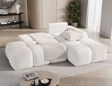 Vittario 3-sits Bubblig Bäddsoffa med Divan och förvaring Höger - Royal 01 - Möbler - Soffa - Bäddsoffa