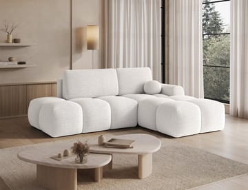 Vittario 3-sits Bubblig Bäddsoffa med Divan och förvaring Höger - Royal 01 - Möbler - Soffa - Bäddsoffa