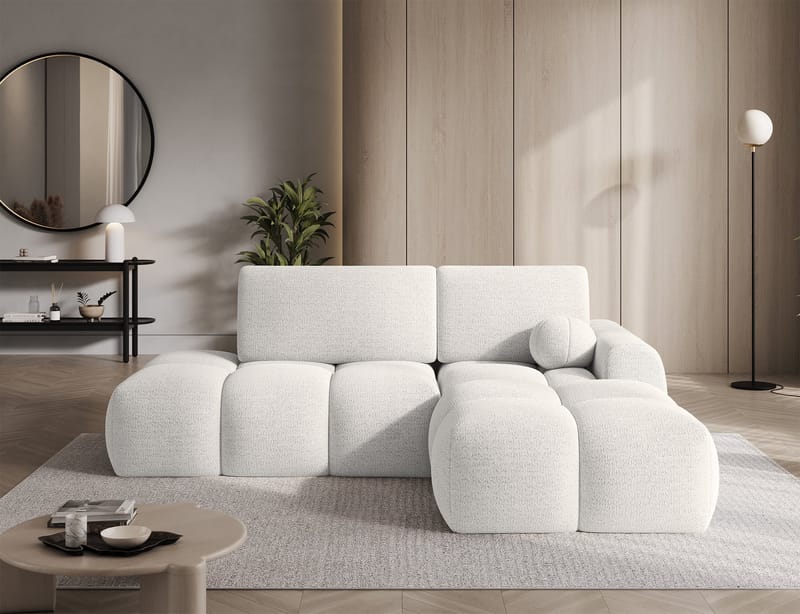 Vittario 3-sits Bubblig Bäddsoffa med Divan och förvaring Höger - Royal 01 - Möbler - Soffa - Bäddsoffa