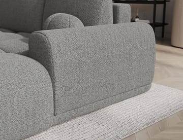 Vittario 3-sits Bubblig Bäddsoffa med Divan och förvaring Höger - Royal 04 - Möbler - Soffa - Bäddsoffa