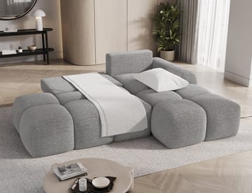 Vittario 3-sits Bubblig Bäddsoffa med Divan och förvaring Höger - Royal 04 - Möbler - Soffa - Bäddsoffa