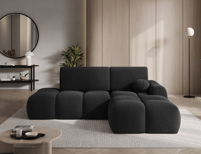 Vittario 3-sits Bubblig Bäddsoffa med Divan och förvaring Höger - Royal 05 - Möbler - Soffa - Bäddsoffa