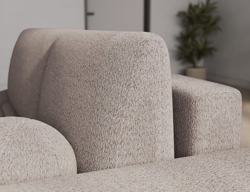 Vittario 3-sits Bubblig Bäddsoffa med Divan och förvaring Höger - Royal 18 - Möbler - Soffa - Bäddsoffa