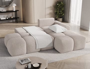 Vittario 3-sits Bubblig Bäddsoffa med Divan och förvaring Höger - Royal 18 - Möbler - Soffa - Bäddsoffa