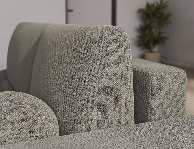 Vittario 3-sits Bubblig Bäddsoffa med Divan och förvaring Höger - Xillar 100 - Möbler - Soffa - Bäddsoffa