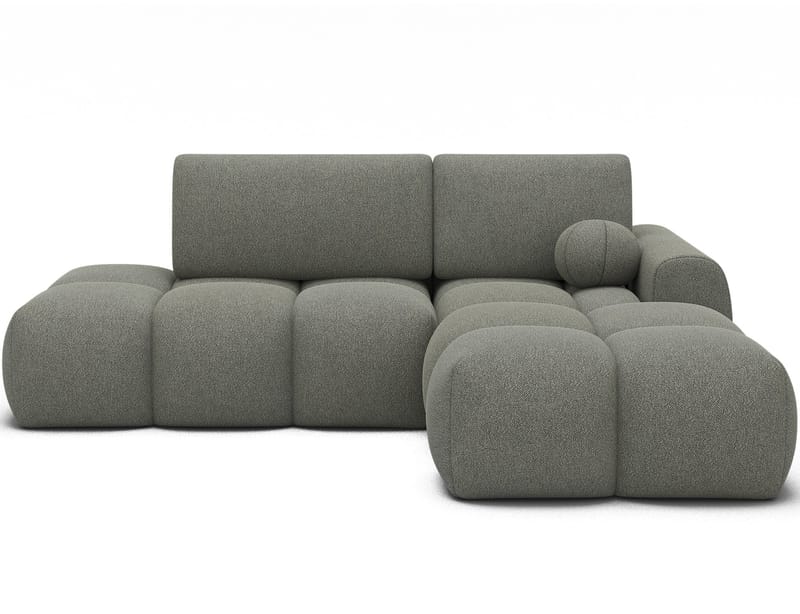 Vittario 3-sits Bubblig Bäddsoffa med Divan och förvaring Höger - Xillar 100 - Möbler - Soffa - Bäddsoffa