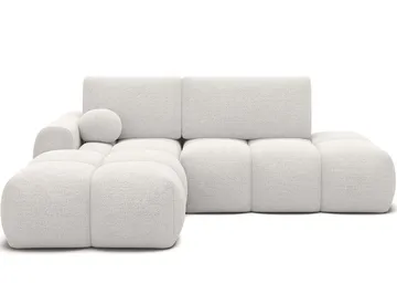 Vittario 3-sits Bubblig Bäddsoffa med Divan och förvaring Vänster - Royal 01 - Möbler - Soffa - Bäddsoffa