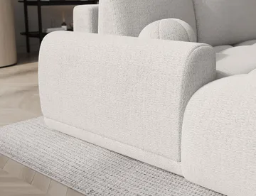 Vittario 3-sits Bubblig Bäddsoffa med Divan och förvaring Vänster - Royal 01 - Möbler - Soffa - Bäddsoffa