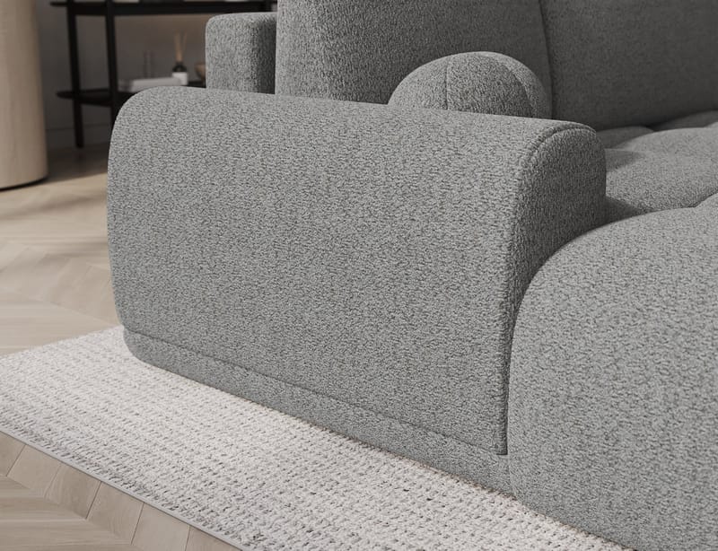 Vittario 3-sits Bubblig Bäddsoffa med Divan och förvaring Vänster - Royal 04 - Möbler - Soffa - Bäddsoffa