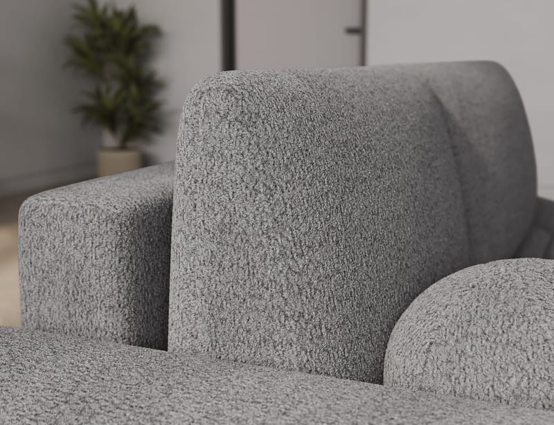 Vittario 3-sits Bubblig Bäddsoffa med Divan och förvaring Vänster - Royal 04 - Möbler - Soffa - Bäddsoffa