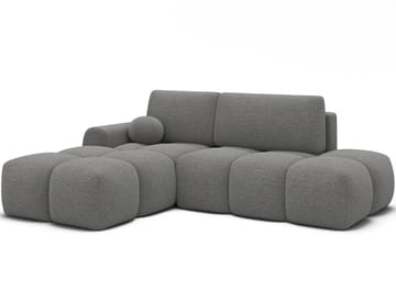 Vittario 3-sits Bubblig Bäddsoffa med Divan och förvaring Vänster - Royal 04 - Möbler - Soffa - Bäddsoffa
