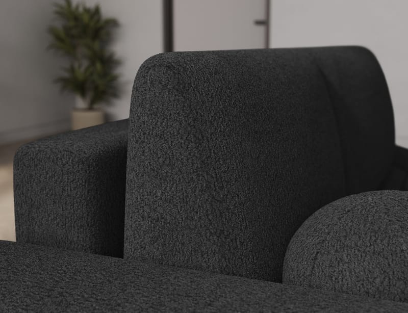 Vittario 3-sits Bubblig Bäddsoffa med Divan och förvaring Vänster - Royal 05 - Möbler - Soffa - Bäddsoffa