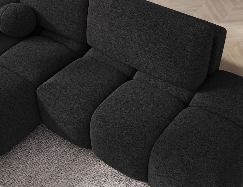 Vittario 3-sits Bubblig Bäddsoffa med Divan och förvaring Vänster - Royal 05 - Möbler - Soffa - Bäddsoffa