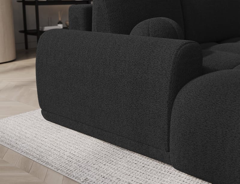 Vittario 3-sits Bubblig Bäddsoffa med Divan och förvaring Vänster - Royal 05 - Möbler - Soffa - Bäddsoffa