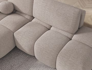 Vittario 3-sits Bubblig Bäddsoffa med Divan och förvaring Vänster - Royal 18 - Möbler - Soffa - Bäddsoffa
