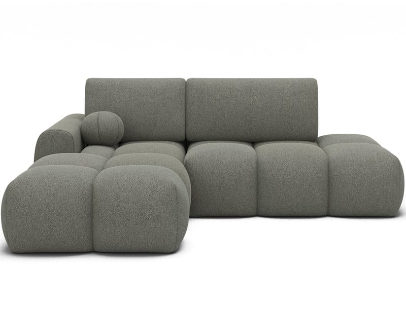 Vittario 3-sits Bubblig Bäddsoffa med Divan och förvaring Vänster - Xillar 100 - Möbler - Soffa - Bäddsoffa