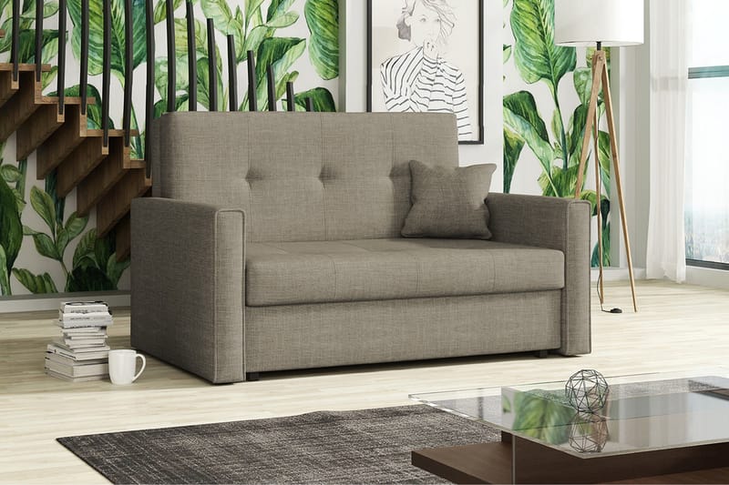 Viva Bäddsoffa 133x100x85 cm - Grå - Möbler - Soffa - Bäddsoffa