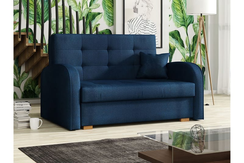 Viva Bäddsoffa 133x98x85 cm - Blå - Möbler - Soffa - Bäddsoffa